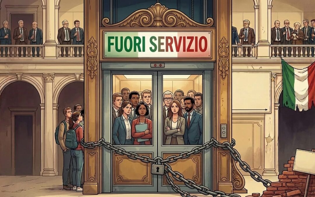L’ascensore sociale italiano: il merito rimane fermo al Piano Terra